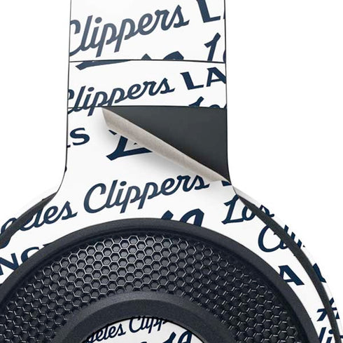 NBA Los Angeles Clippers Blast Text Razer Kraken X Skin